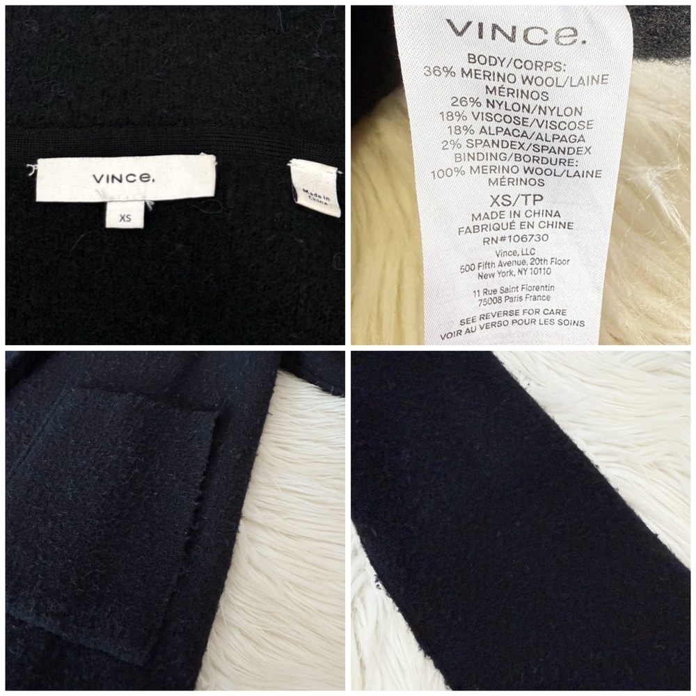 Vince Cardigan Coat XS - Picture 7 of 8
